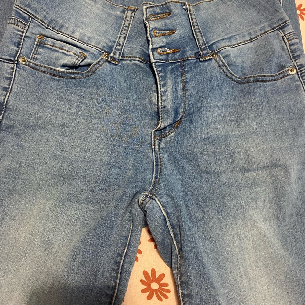 High Rise Light Blue Women's Jeans